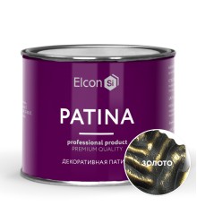 Декоративная краска Элкон PATINA золото 0,2кг