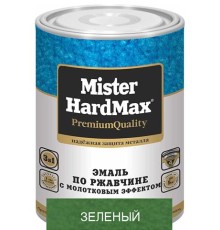 Эмаль молотэф. Mister Hardmax зеленая 2.5кг КВИЛ