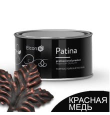 Декоративная термостойкая краска Элкон PATINA красная медь до 700 С 0,2гр