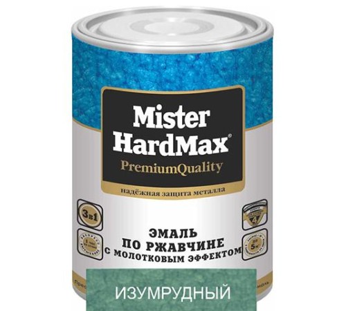 Эмаль Молотофф Mister Hardmax Изумруд 0.8 кг с доставкой по России