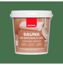 ВД лак акриловый д/саун «НЕОМИД SAUNA» 1л