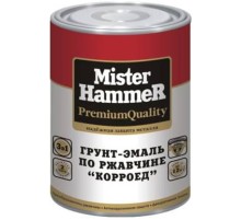 Грунт эмаль Корроед Mister Hardmax вишня 0.9кг RAL 3003