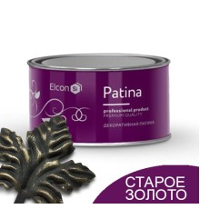 Декоративная краска Элкон PATINA старое золото 0,8кг