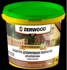 ДЗС ZERWOOD ZDP аквалазурь рябина 0,9кг