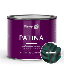 Декоративная краска Элкон PATINA зелень 0,2кг