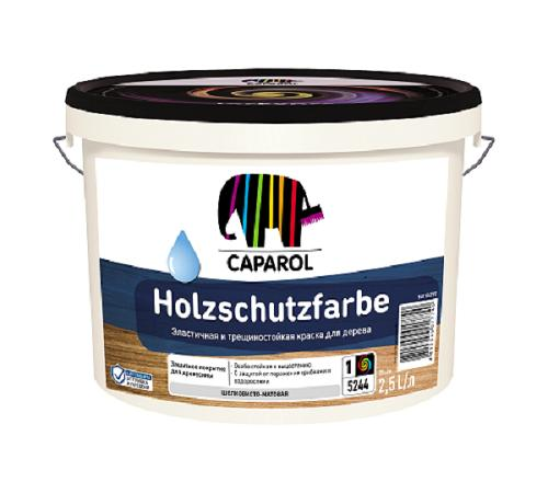 Краска ВД Caparol Holzschutzfarbe для древисины База 1 2,5 л