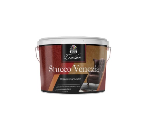 Покрытие декоративное Dufa Creative Stucco Venezia эффект венецианской штукатурки 15 кг.