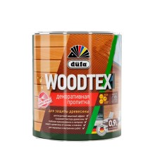 Пропитка декоративная для защиты древесины алкидная Dufa Woodtex дуб 0,9 л.