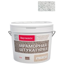 Штукатурка декоративная мраморная Bayramix Royal White-N 15 кг.