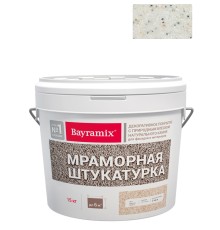 Штукатурка декоративная мраморная Bayramix Magnolia White-K 15 кг.