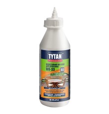 Клей ПВА D3 для древесины Tytan Professional WB-33 прозрачный 175 мл