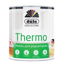 Эмаль для радиаторов Dufa Retail Thermo глянцевая белая 750 мл.