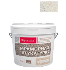 Штукатурка декоративная мраморная Bayramix Magnolia White-N 15 кг.