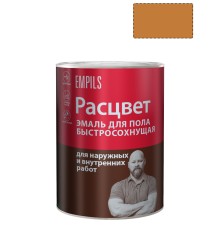 Эмаль для пола алкидная быстросохнущая Расцвет золотистая 0,9 кг.