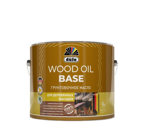 Масло грунтовочное Dufa Wood Oil Base 9л