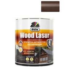 Пропитка лессирующая для защиты древесины Dufa Wood Lazur палисандр 0,9 л