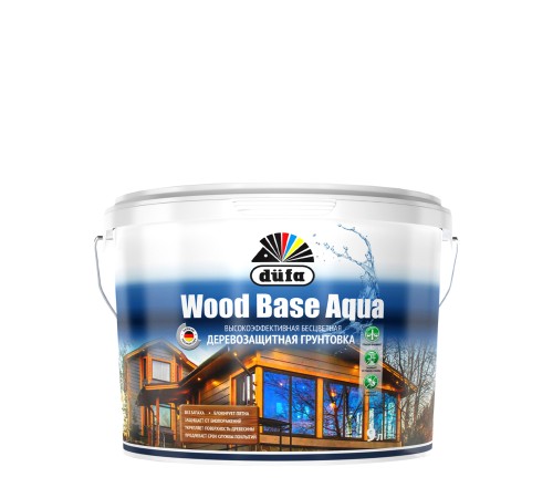 Грунт для дерева и OSB смолоблокирующий Dufa Wood Base AQUA 9 л.