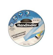 Лента малярная Handmaler для деликатных поверхностей 38 мм х 50 м, голубая