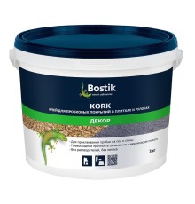 Клей для пробки Bostik Kork 3 кг.