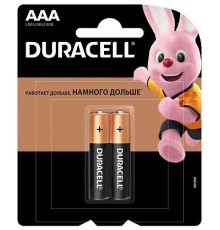 Батарейка (элемент питания) LR03 BL2 BASIC ААА Б0026812 Duracell 5000394116054