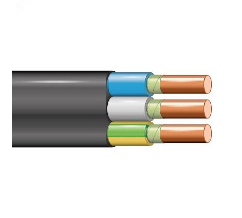 Кабель ВВГнг(A)-FRLS -П 3х 1,5 ок (N,PE) -0,66 САМКАБ