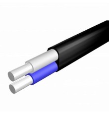 Кабель АВВГ-П 2х4ок (N) -0,66 черный БРЭКС
