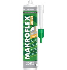 МАКРОФЛЕКС/Makroflex AX104 герметик силиконовый универсальный бесцветный (0,29л) 2005219/2670539