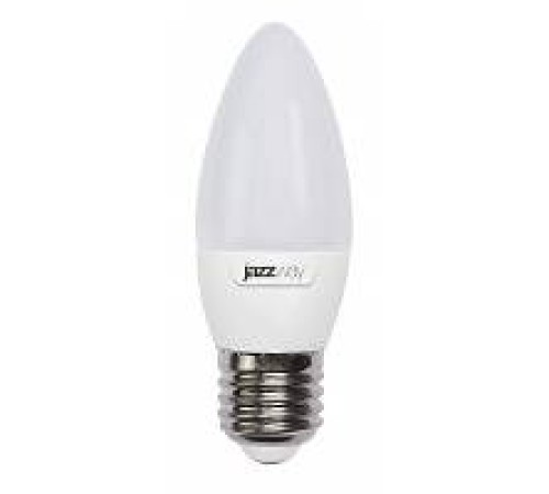 Лампа светодиодная  5Вт Е27 C37 4000К 400Лм матовая 220В Свеча PLED-ECO .2855329A Jazzwa