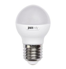 Лампа светодиодная  7Вт Е27 G45 3000K 530Лм матовая 220В Шар PLED-SP .1027863-2 Jazzway