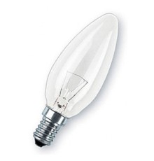 Лампа ДС 25Вт Е14 прозрачная CLAS B35 CL 4008321788610 OSRAM