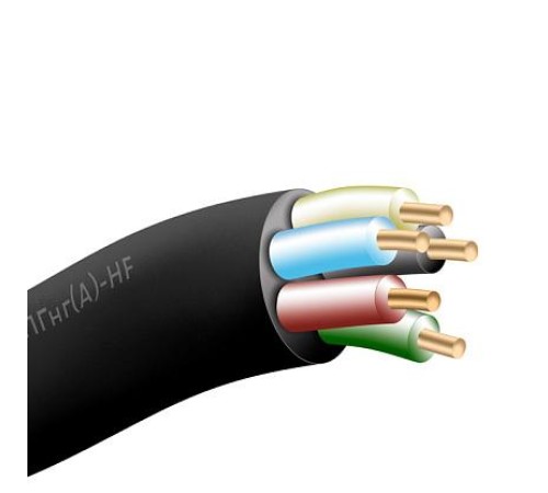 Кабель ППГнг(A)-HF 5х 4ок (N, PE) -1 Элпром
