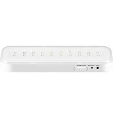 Светильник светодиодный EL120 30LED аккумуляторный AC/DC , белый, с наклейкой 