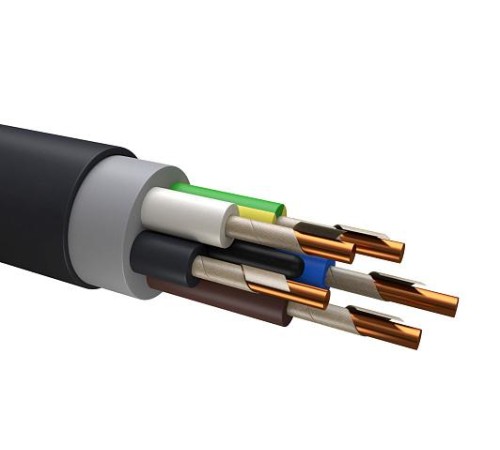 Кабель ВВГнг(A)-FRLS 5х4 (N,PE)-0,66 ВЕЛЕСКАБ