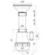 Сифон Ани Грот 3 1/2*40 (А0150) с доставкой по России