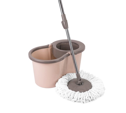 Комплект для уборки 16л VERDE SPIN MOP бежевый