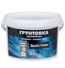 Грунт DALI-DECOR QUARTZ PRIMER адгезионная акрил 3,5 кг Рогнеда