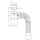 Сифон Wirquin Neo с выпуском 11/4, 40 мм гофротруба L800 мм 40*40/50 мм с доставкой по России