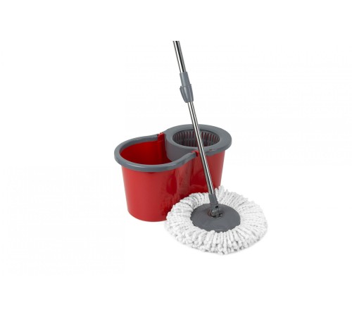 Комплект для уборки 16л VERDE SPIN MOP красный