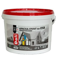 Краска-грунт DALI по OSB база А 12кг Рогнеда