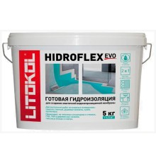 Гидроизоляция HIDROFLEX зеленая 5 кг Литокол