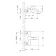 Смеситель для ванны Эвитта LM0514C с коротким изливом хром с доставкой по России