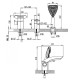 Встраиваемый смеситель для ванны на 3 выхода с аксессуарами, хром Марс LM3545C с доставкой по России